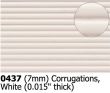 Plastikard 0437 Corrugated Iron 7mm