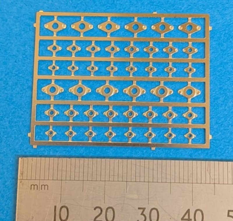 Etched Oval Steam Glands 3 sizes