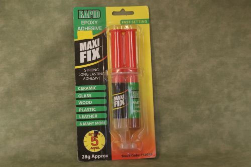 Maxi Fix 5 min 2 part epoxy Syringe