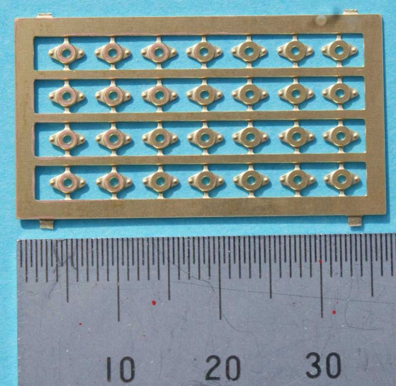 Etched Steam glands Diamond shape