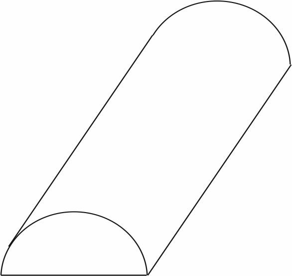 Metal Half Round