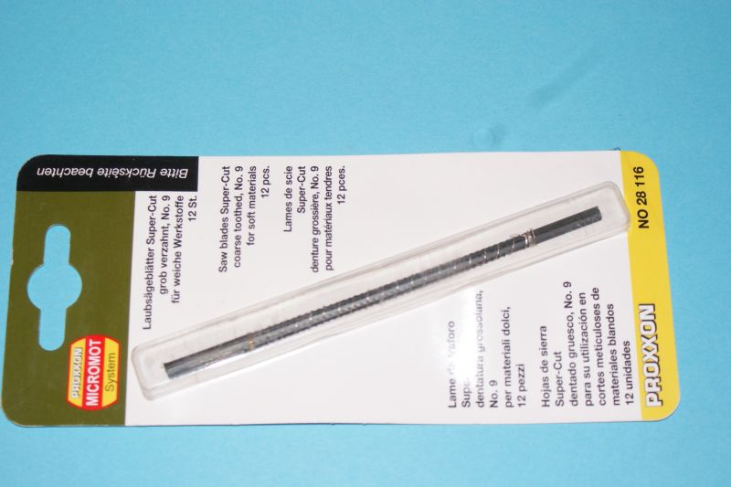 Proxxon Saw Blades Coarse tooth No9