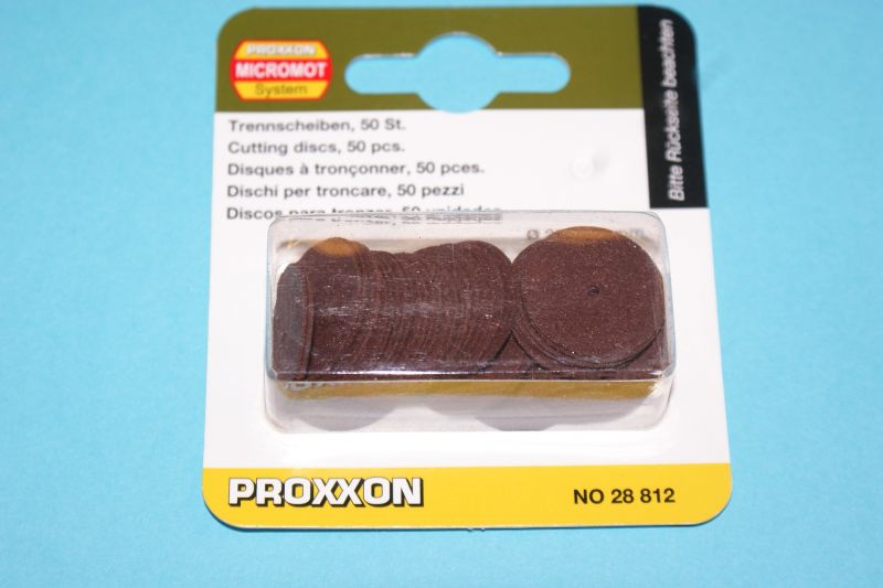 Proxxon 22mm x 0.7mm cutting discs x 50