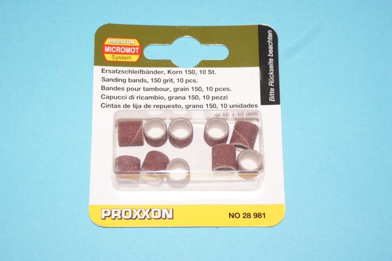 Proxxon Sanding drum replacements 10mm x10