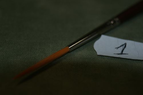 Round Long Paint Brush 1