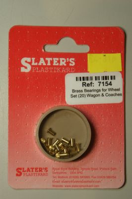 Slaters 7154 Brass Bearing for wagon wheel sets