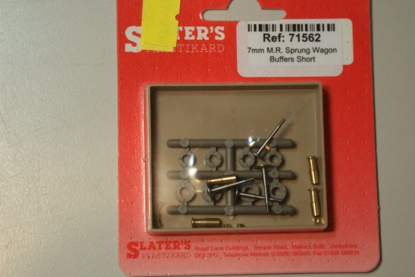 Slaters 71562 MR Wagon Buffers Short