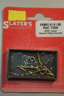 Slaters 7209 Coach Vacuum Pipes (GWR)