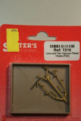 Slaters 7210 Loco and Van Vacuum pipes & Hoses