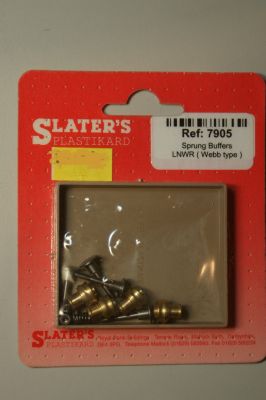 Slaters 7905 Buffers Sprung LNWR Webb