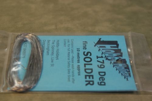 Solder Wire 179 deg C 10M 0.4 dia