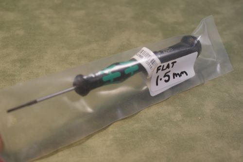 WERA Flat Screwdriver 1.5mm x 0.23mm