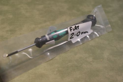 WERA Flat Screwdriver 2mm x 0.4mm