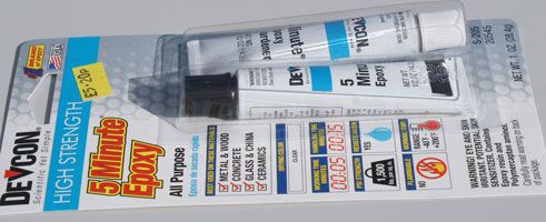 Devcon 5 min Epoxy 2 tube pack
